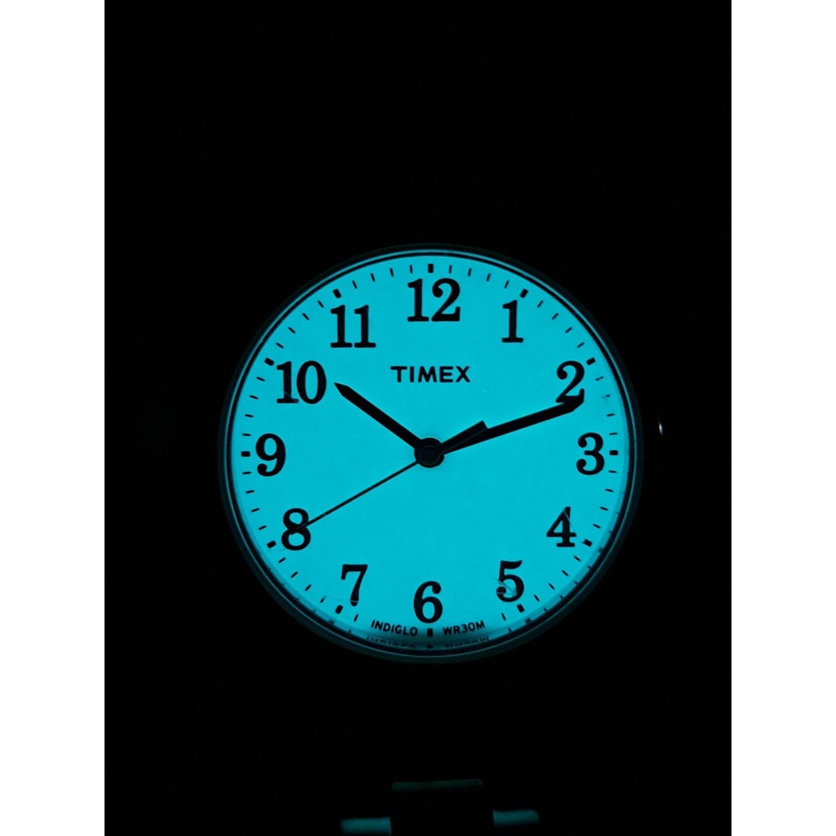 Vintage 2008 Timex Indiglo Easy Reader 30mm Women's Quartz Watch Fully Restored