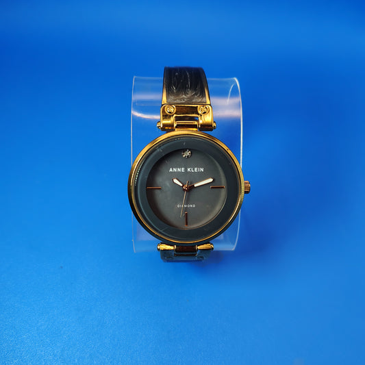 2017 Anne Klein Genuine Diamond 39mm Women's Quartz Fashion Watch Restored