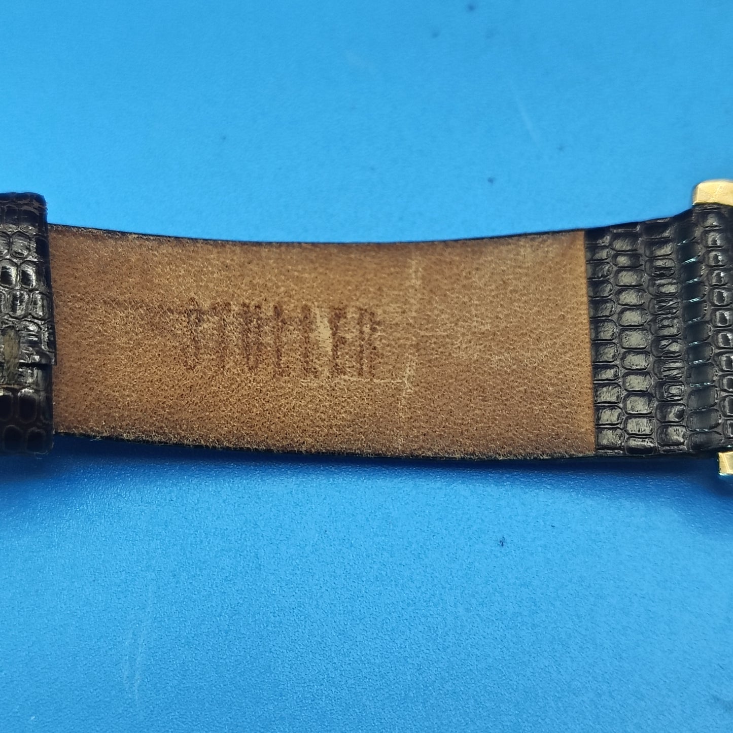 Vintage 1981 Seiko Japan 30mm Mens Quartz Luxury Dress Watch Lizard Strap Full Restore