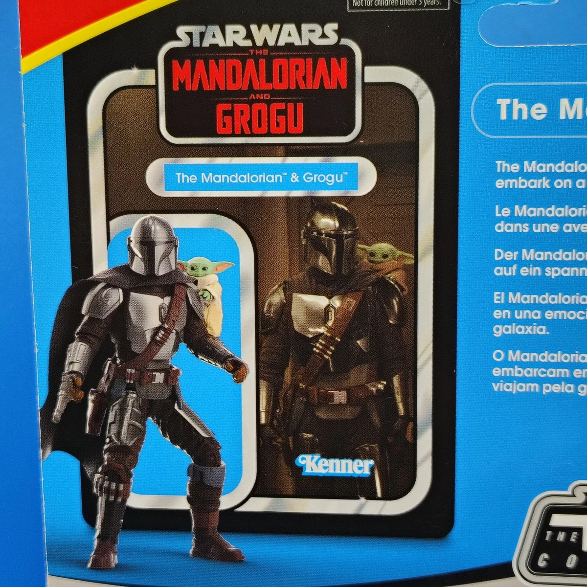 New Star Wars The Mandalorian & Grogu Vintage Collection Figure Set Never Opened