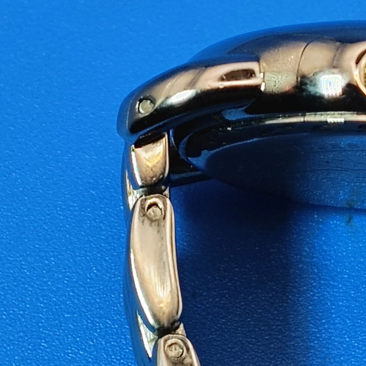 Vintage 2014 Anne Klein Two Tone 30mm Women's Quartz Dress Watch Fully Restored