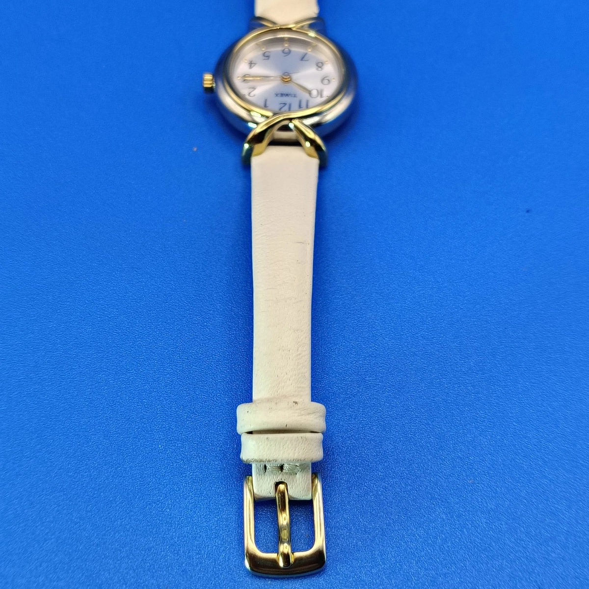 Vintage 2009 Timex Classic Bowtie X Lug 30mm Women's Quartz Dress Watch Restored