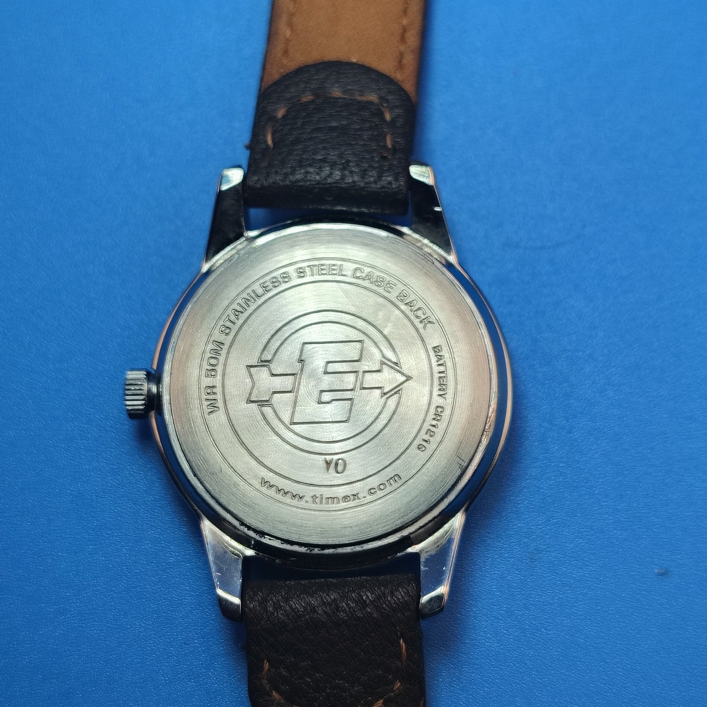 Vintage Timex Expedition Indiglo 26mm Women's Quartz Watch Leather Band fits size 5-7