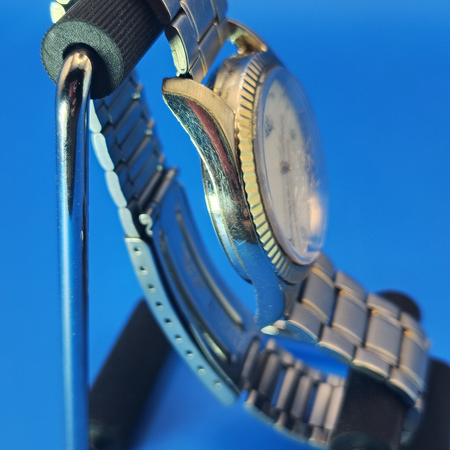 Vintage 1979 Timex Indiglo Presidential 33mm Men's Quartz Watch Fully Restored