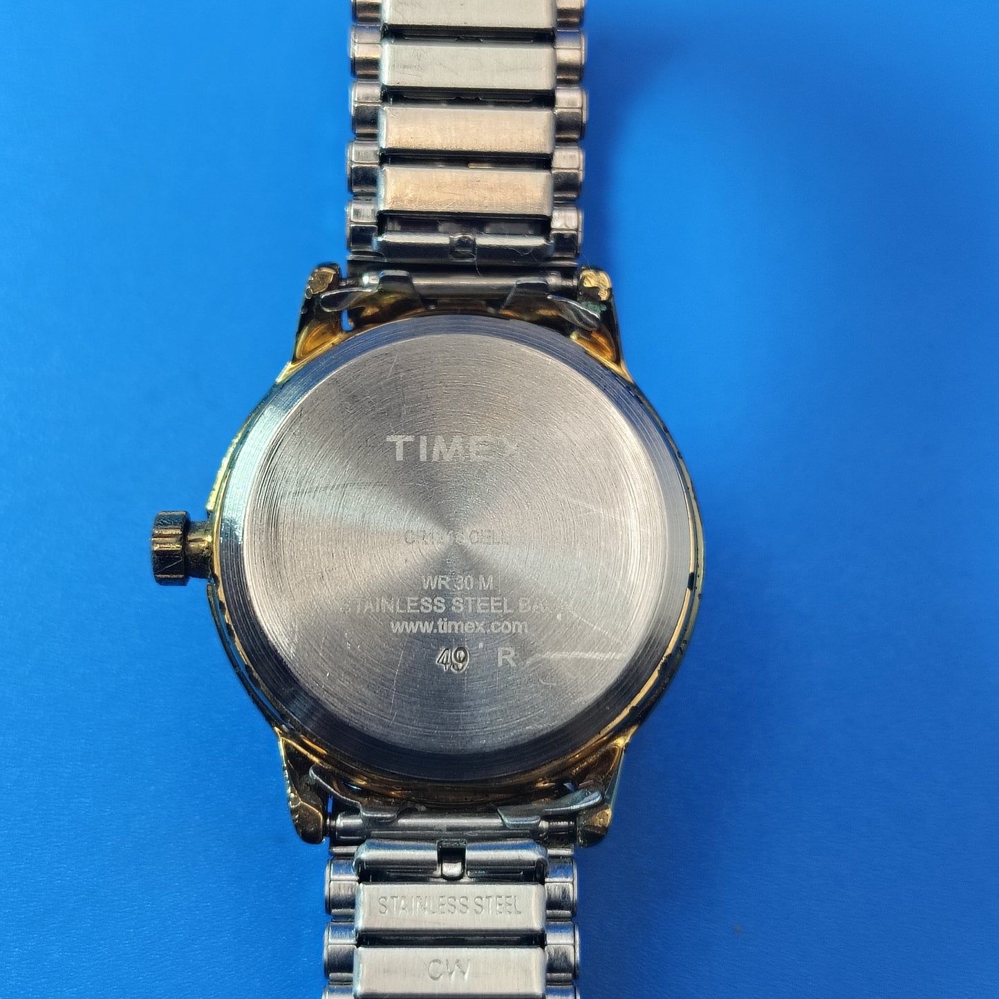Vintage 1990s Timex Indiglo Easy Reader Date 25mm Women's Quartz Watch