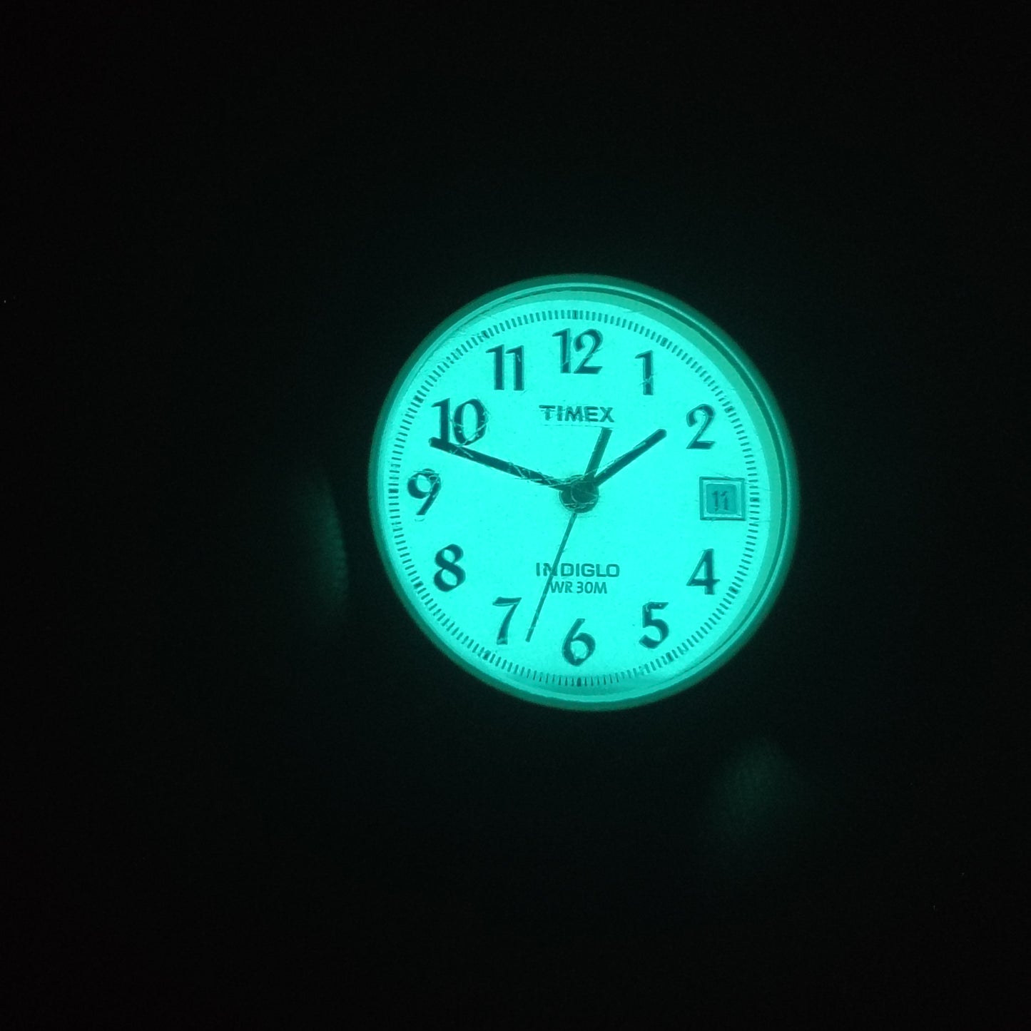 Vintage 1990s Timex Indiglo Easy Reader Date 25mm Women's Quartz Watch