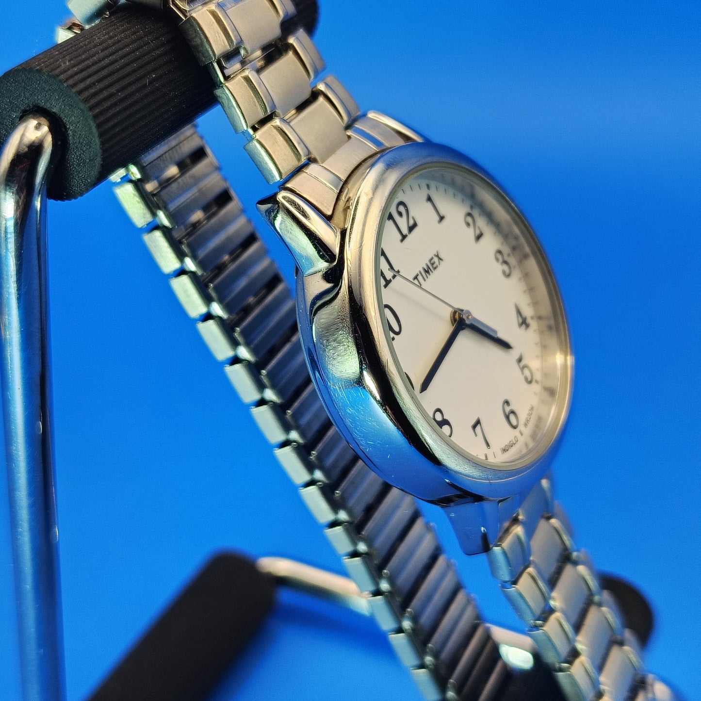 Vintage Timex Indiglo Easy Reader 30mm Women's Quartz Watch Fits Size 5-8.5