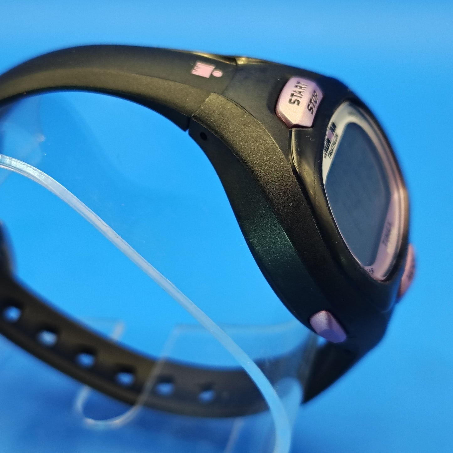 Vintage Timex Iron Man Triathlon Indiglo 38mm Womens Digital Quartz Sports Watch