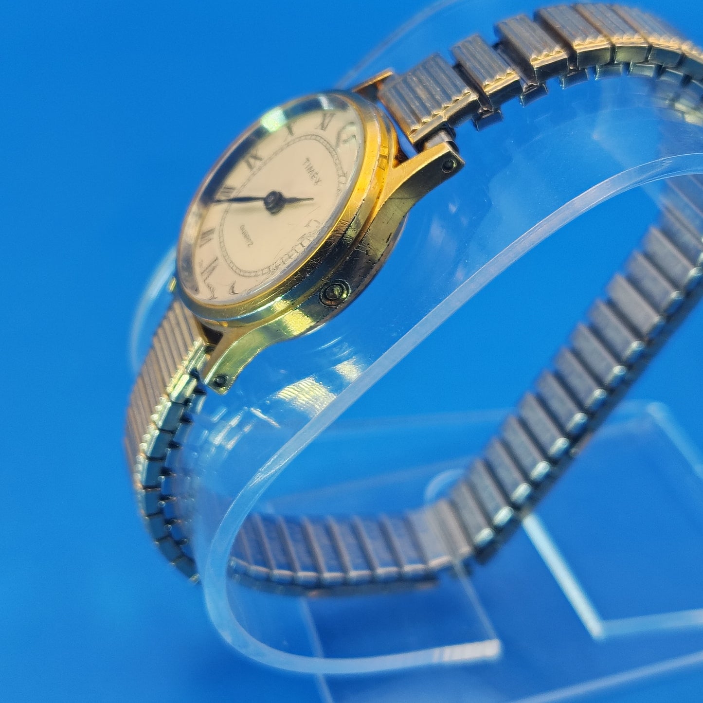 Vintage 1975 Timex Electriconic Set 22mm Women's Quartz Cocktail Watch Watch