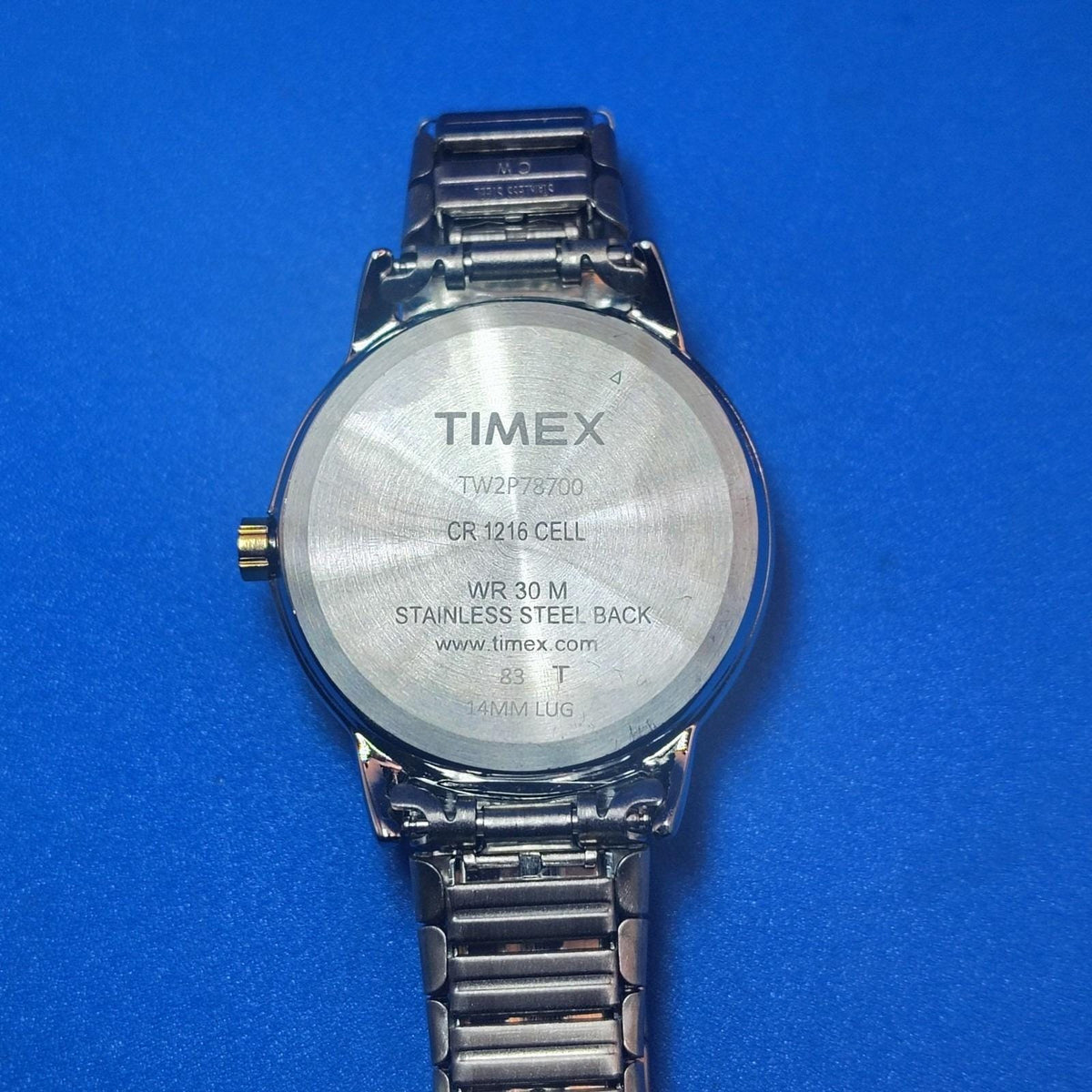 Vintage 2015 Timex INDIGLO Easy Reader Two Tone Women's Quartz Watch Near Mint