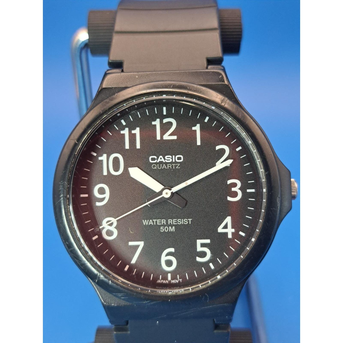 Vintage 2012 Casio MW-240 59M 45mm Mens Quartz Field Sports Watch Restored