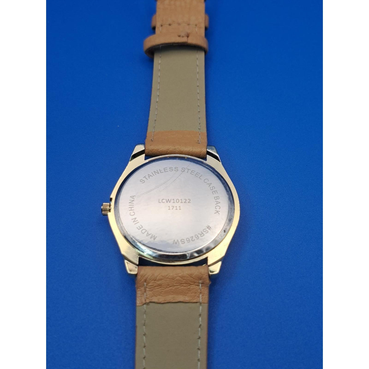 Vintage 2017 L&Co Crystal Copper Sunburst 38mm Women's Quartz Fashion Watch