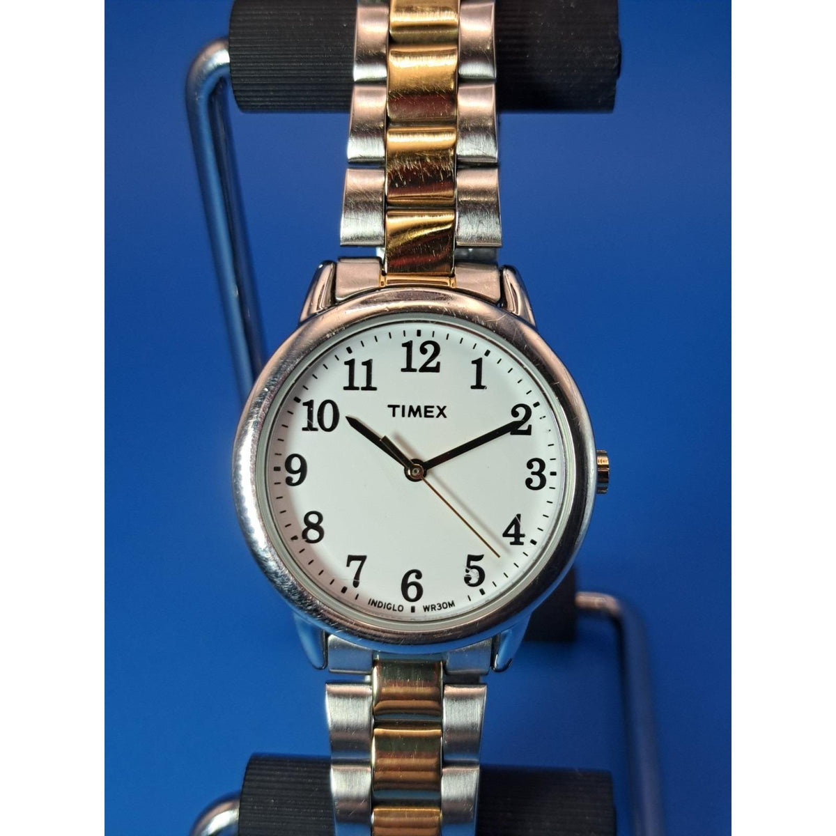 Vintage 2008 Timex Indiglo Easy Reader 30mm Women's Quartz Watch Fully Restored