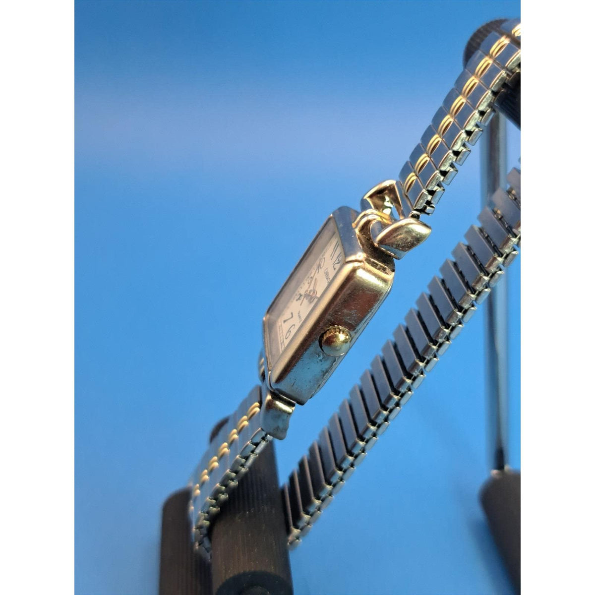 Vintage 2005 Carriage by Timex Arabic 22mm Women's Quartz Tank Watch Restored