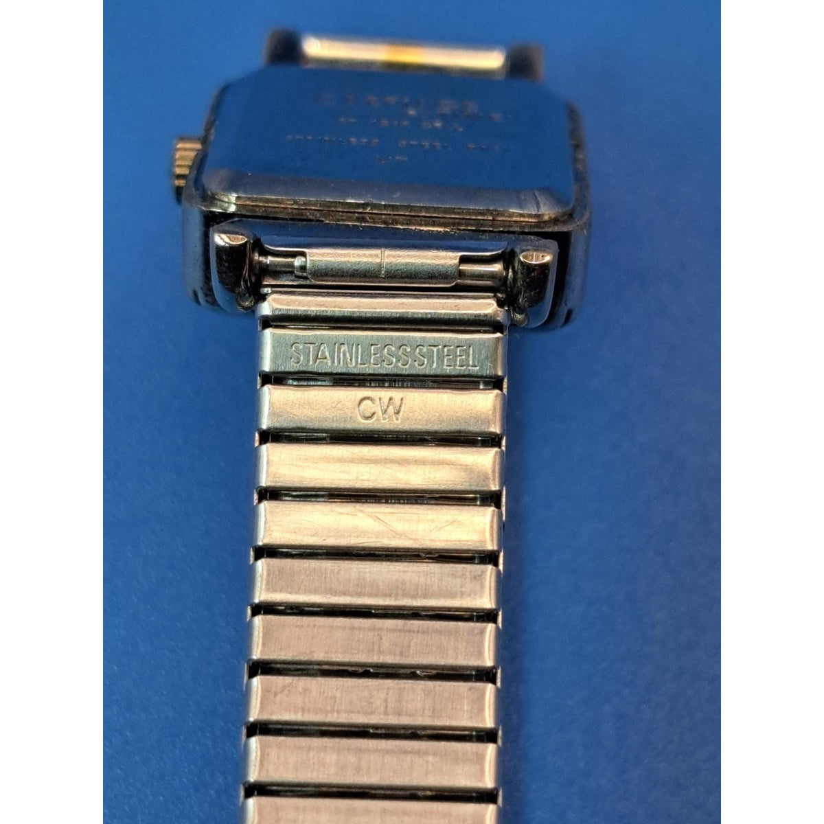 Vintage 2005 Carriage by Timex Arabic 22mm Women's Quartz Tank Watch Restored
