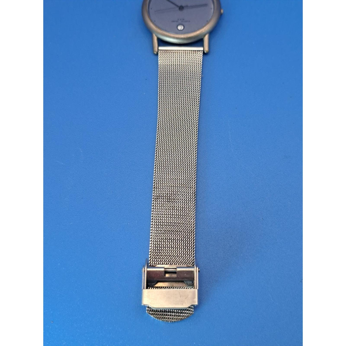Vintage 2005 Skagen Swiss Ultra-Thin Charcoal 32mm Women's Quartz Watch Restored