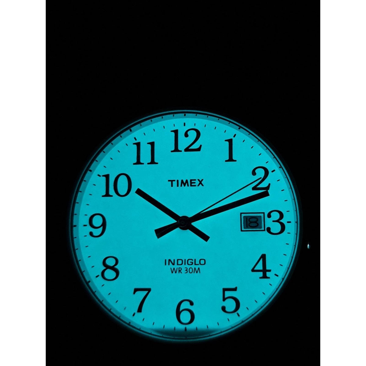 New! 2018 Timex Easy Reader Date 38mm Mens Quartz Dress Watch Papers,Stand NOS