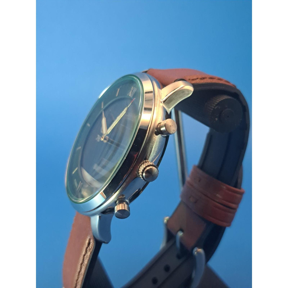 2020 Fossil Nuetra HR 45mm Mens Hybrid Smartwatch W/Charger Mint Condition