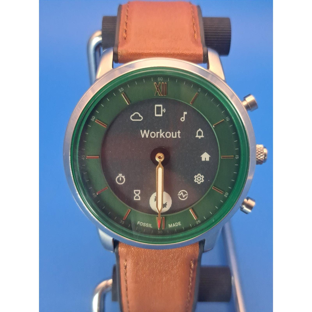 2020 Fossil Nuetra HR 45mm Mens Hybrid Smartwatch W/Charger Mint Condition