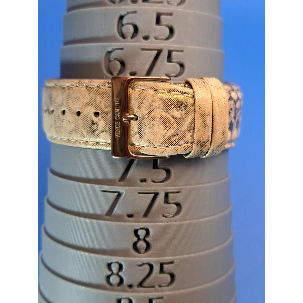 Vintage 2015 Vince Camuto Day-Date Rose Gold 38mm Women's Quartz Watch Restored