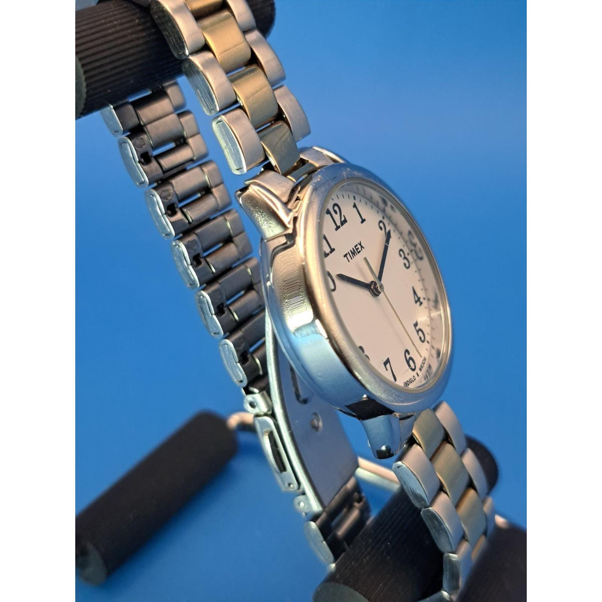 Vintage 2008 Timex Indiglo Easy Reader 30mm Women's Quartz Watch Fully Restored