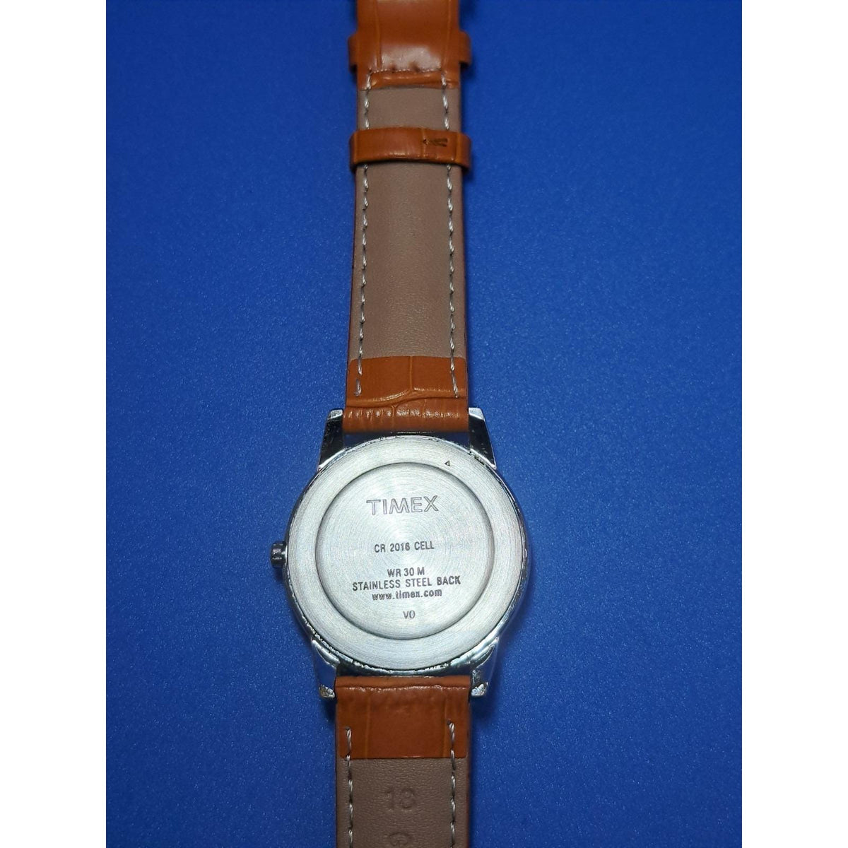 Vintage 2008 Timex Easy Reader Indiglo Day-Date 35mm Mens Quartz Watch Restored