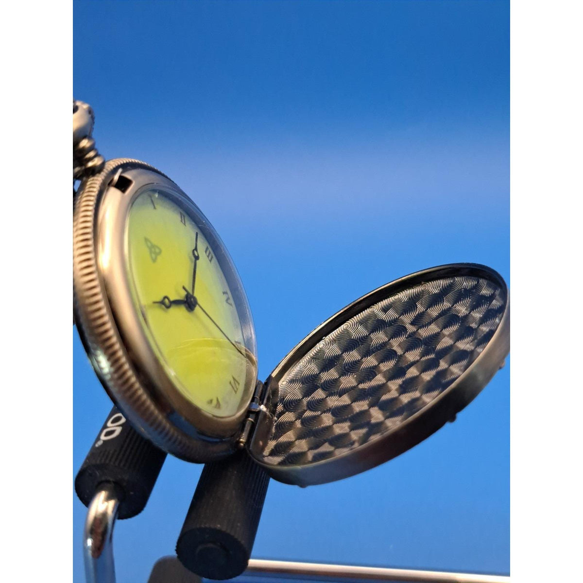 2020 Green Celtic Hunter 44mm Mens Pocket Watch Fully Restored (No Chain)