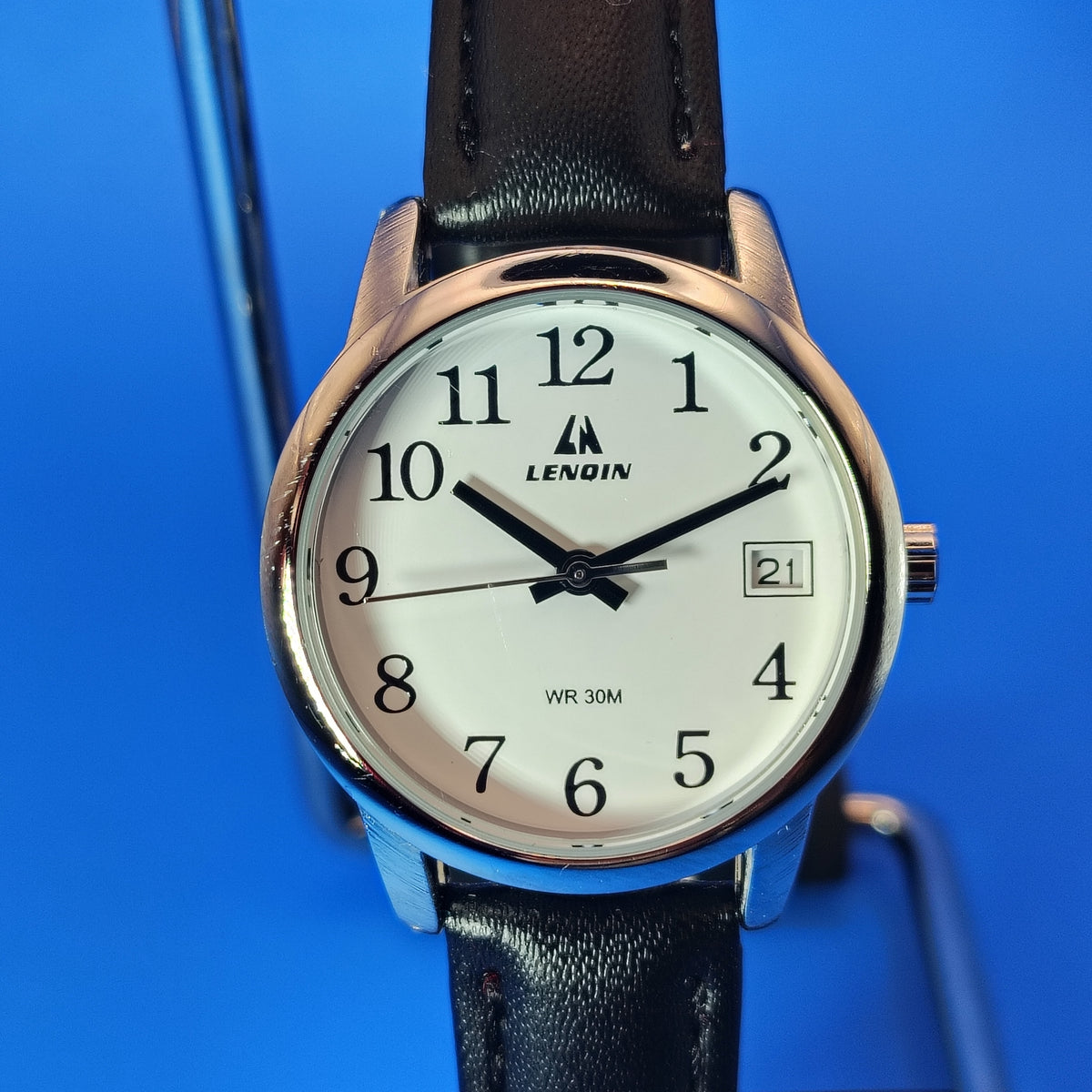 Vintage 2010 Lenqin L013 Date 30mm Women's Quartz Watch Fully Restored Clearance