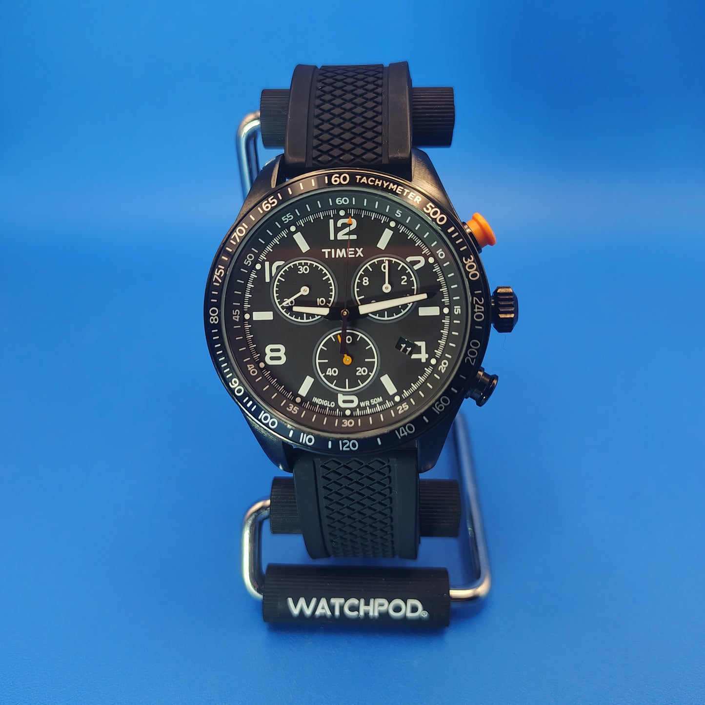 Vintage 2010 Timex Expedition Sport Chronograph 42mm Mens Quartz Watch 50M *Mint Condition