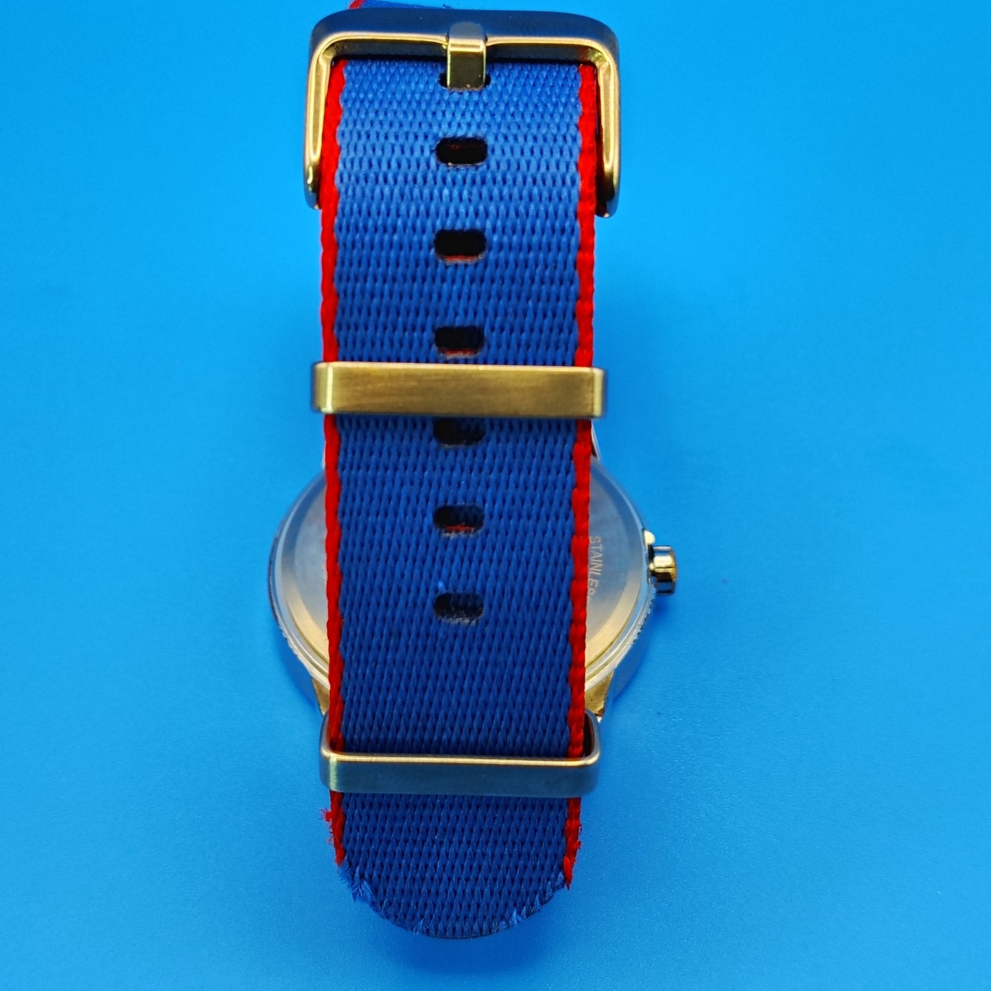 2013 Timex Date Blue Dial 39mm Mens Quartz Field Watch New Nato Strap