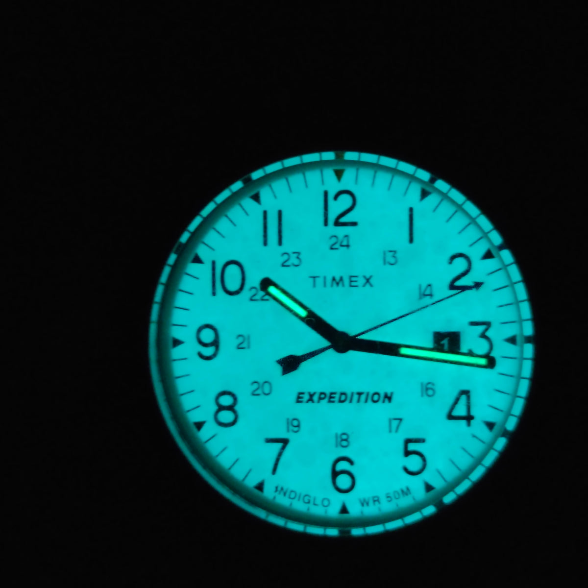 New! 2018 Timex Expedition Indiglo Date 40mm Mens Quartz Field Watch NOS (new old stock)