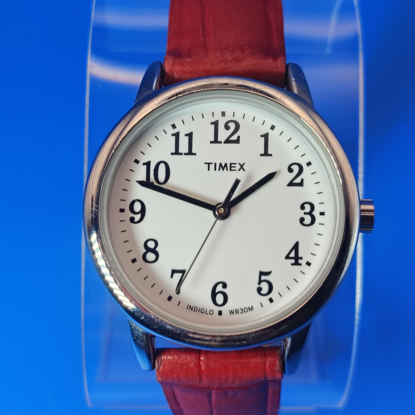 Vintage 2014 Timex Easy Reader 30mm Women's Quartz Watch Fully Restored