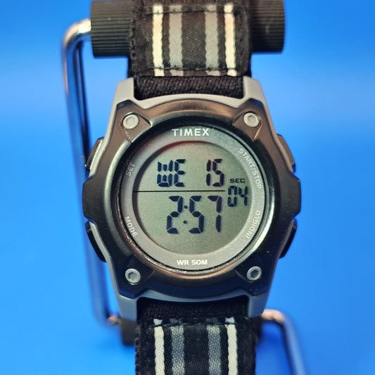 Vintage 1996 Timex Indiglo Sport 33mm Unisex Quartz Watch Fully Restored New Bat Clearance