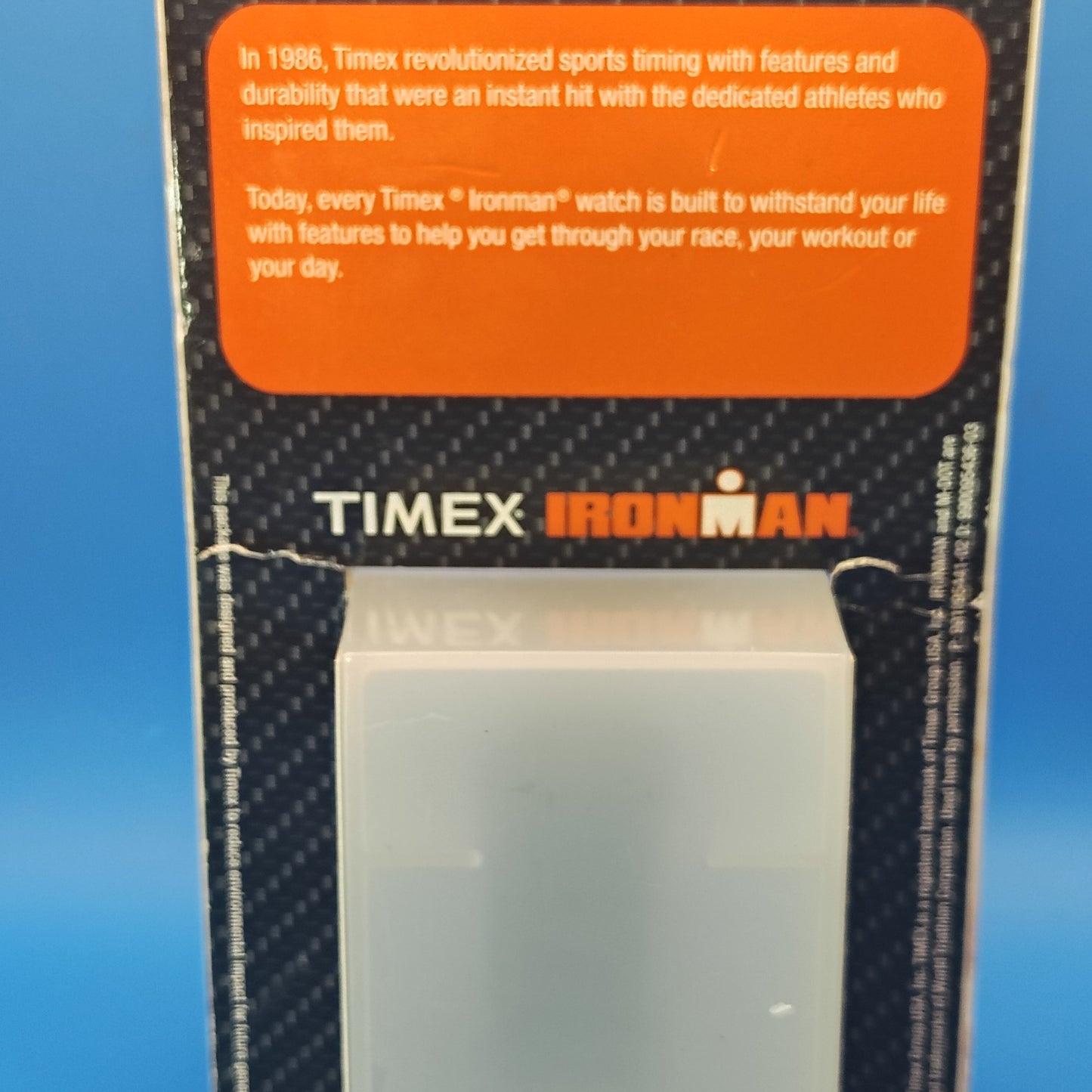 New! Vintage 2015 Timex Iron Man 38mm  Mens Quartz Digital Watch Nos Full Set