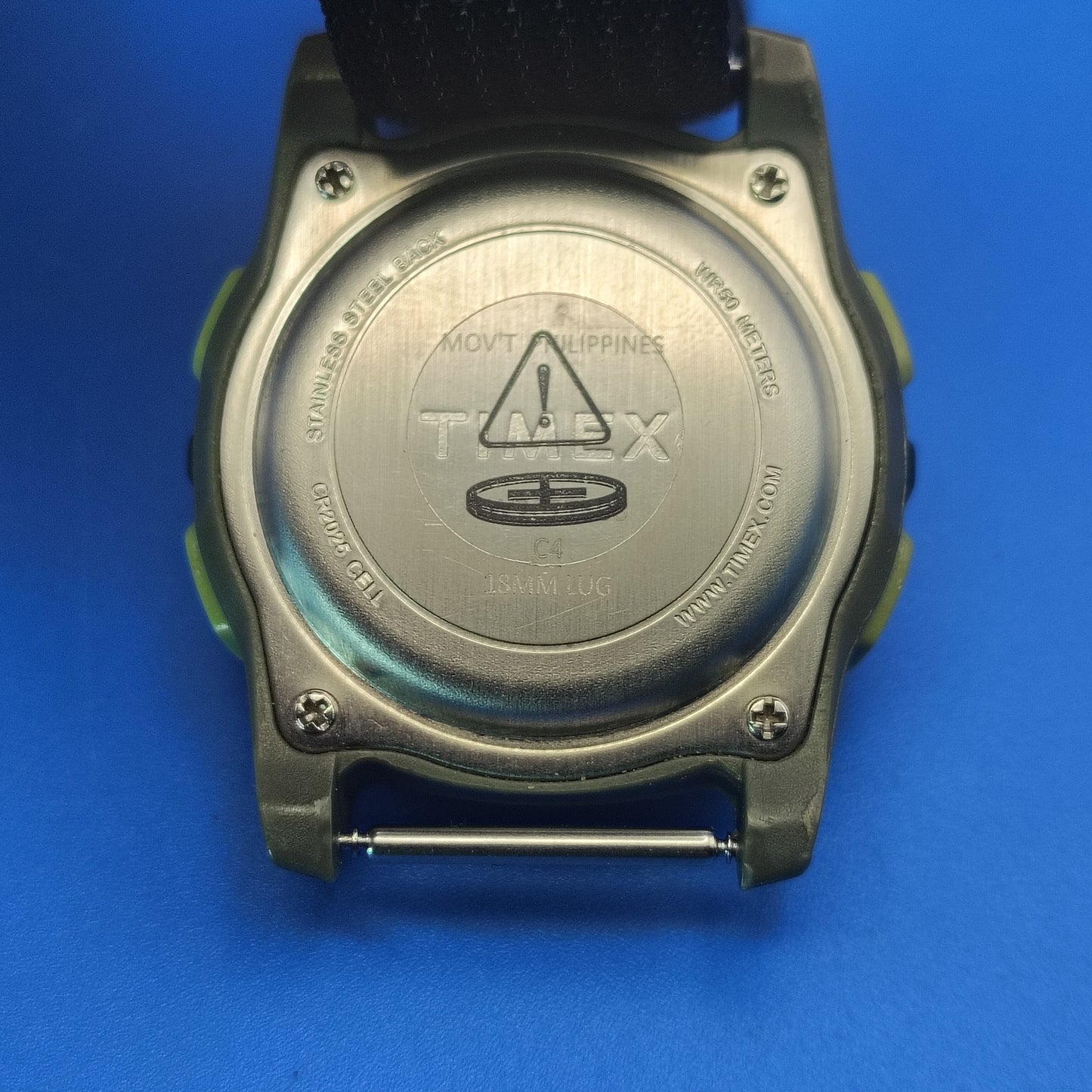 Vintage 2010 Timex Indiglo 33mm Mens Quartz Digital Field Watch New Nato Strap