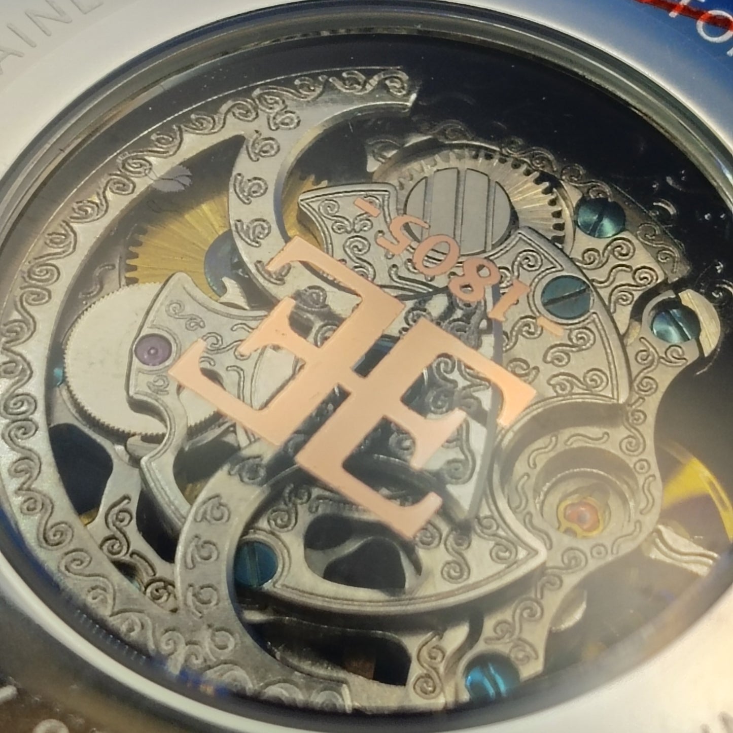 New! 2018 Thomas Earnshaw 8011 Skeleton Automatic Wind 48mm Mens Watch Wood Box