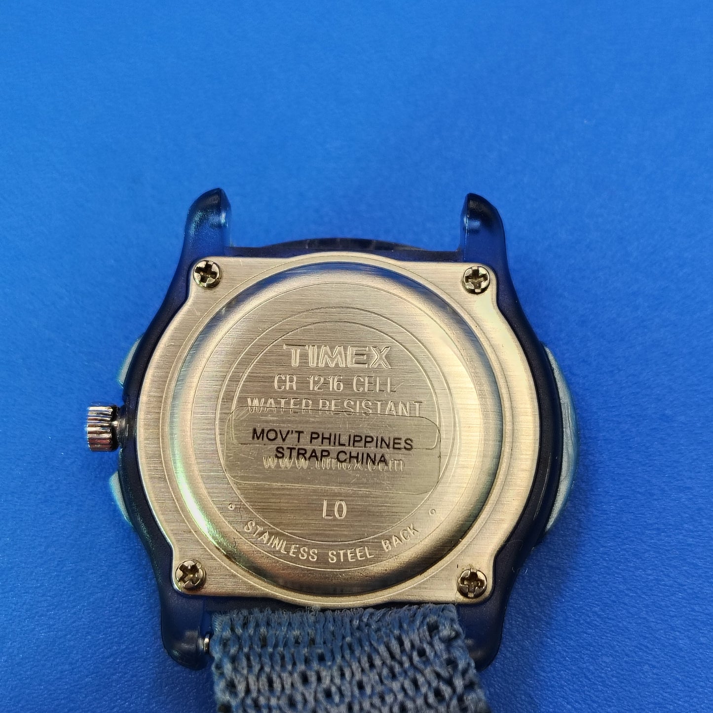Vintage 2001 Timex Swirl Women's/Youth 31mm Quartz Sports Watch Nylon Strap