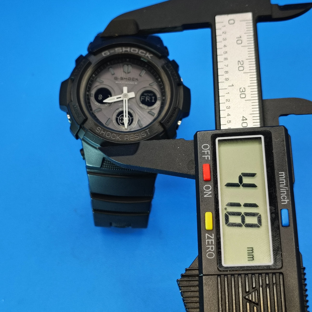 Vintage 2012 Casio G-Shock Multi Band 6 Tough Solar Mens Quartz Military Watch
