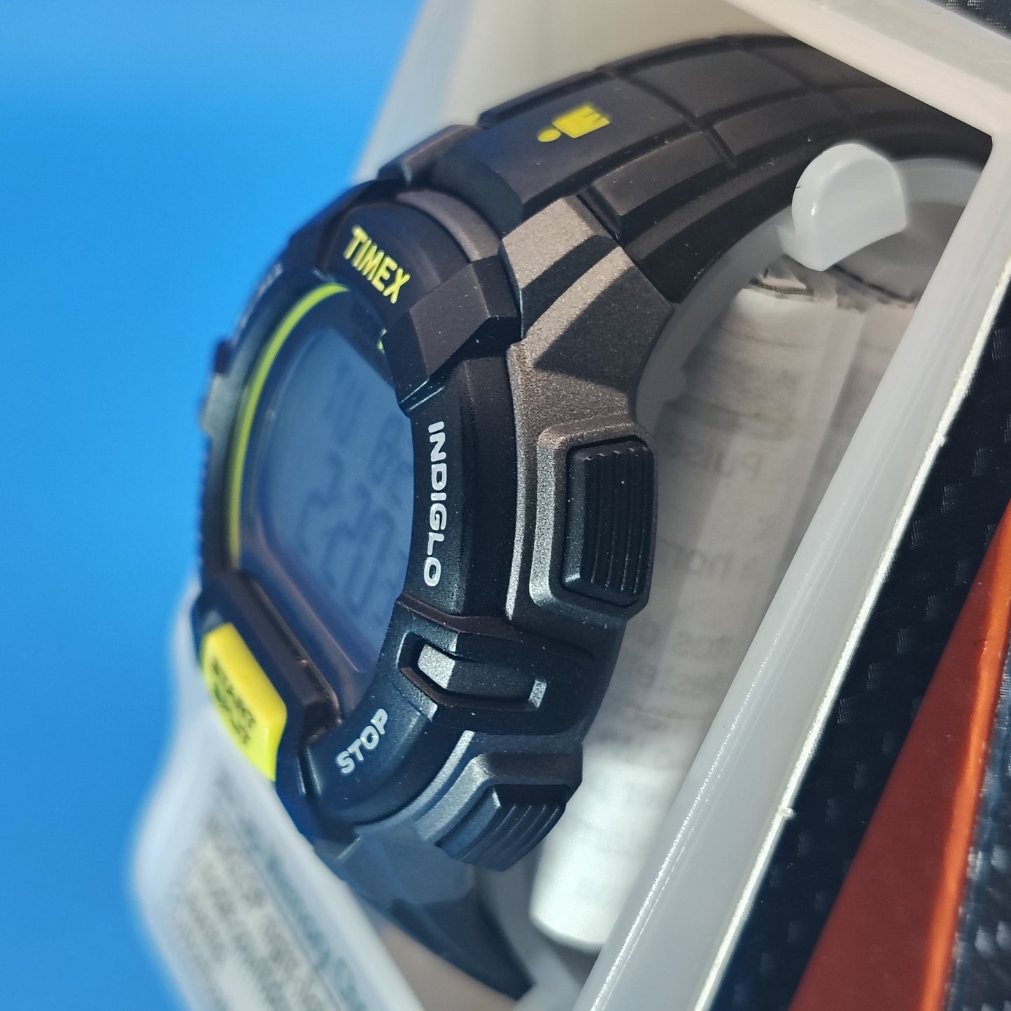 New! Vintage 2015 Timex Iron Man 38mm  Mens Quartz Digital Watch Nos Full Set