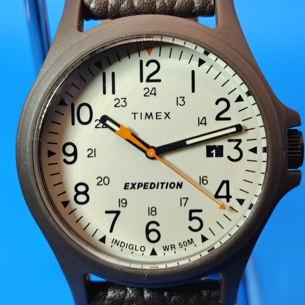 New! 2018 Timex Expedition Indiglo Date 40mm Mens Quartz Field Watch NOS (new old stock)