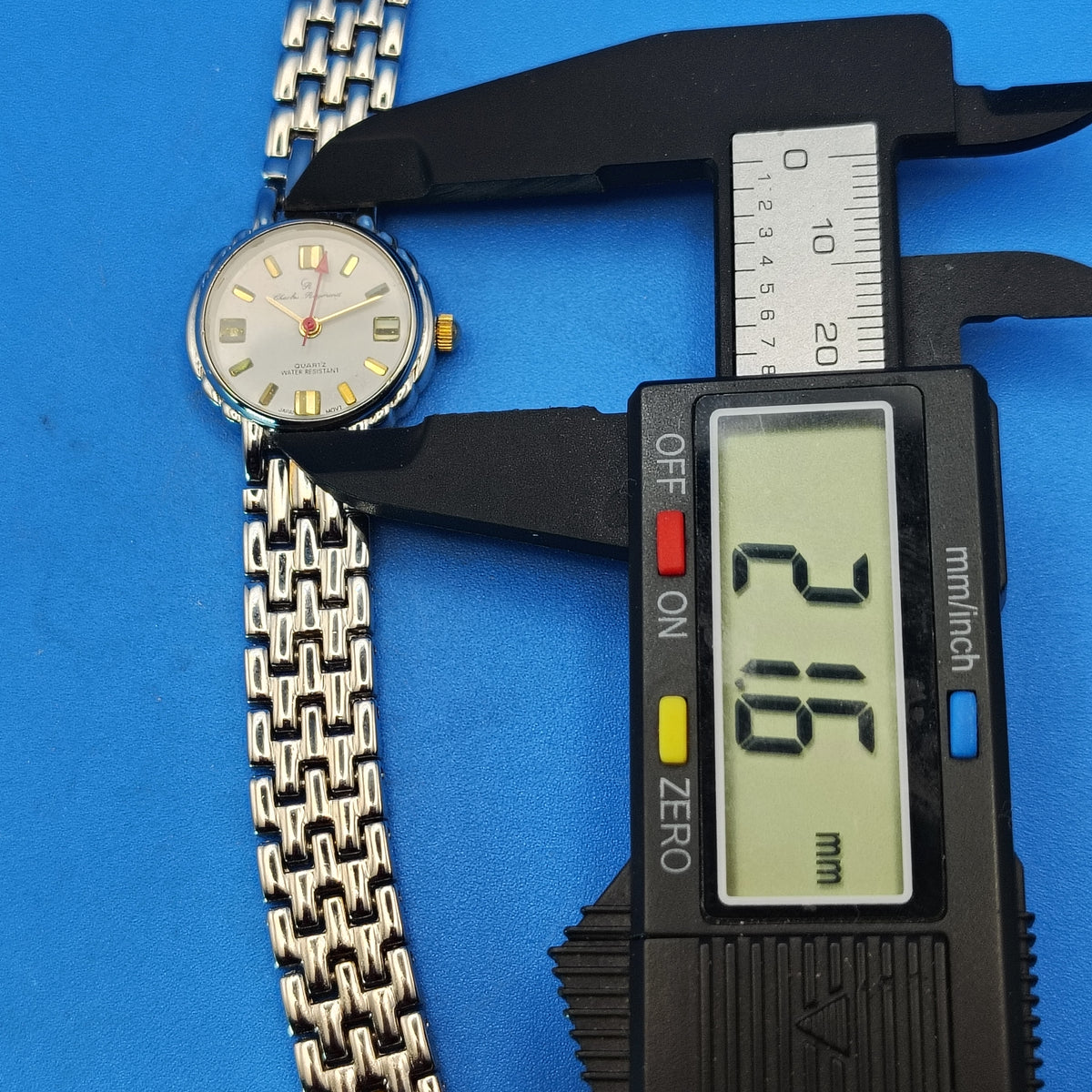 Vintage 1998 Charles Raymond 21mm Women's Quartz Watch Japan Movt Fully Restored