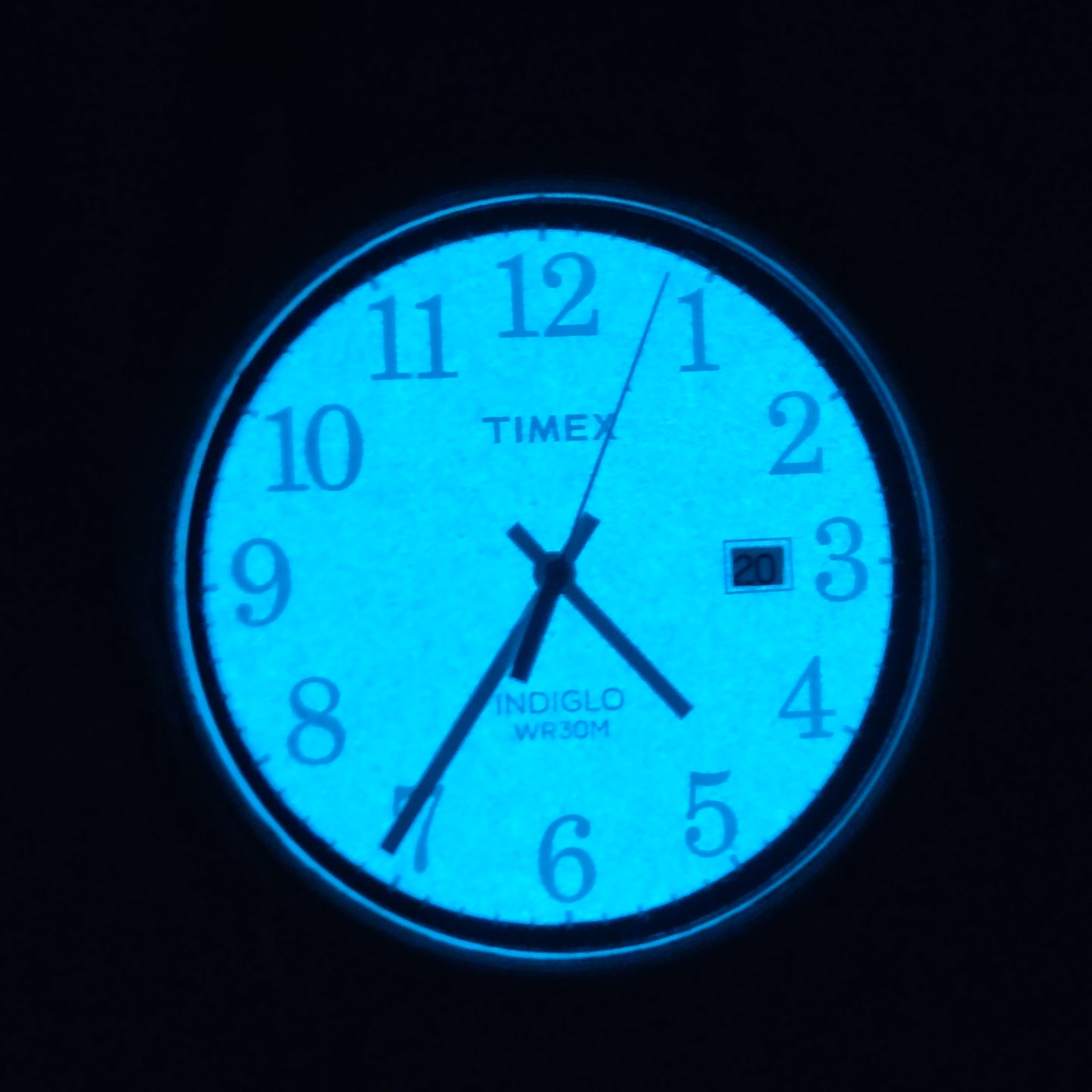 2013 Timex Date Blue Dial 39mm Mens Quartz Field Watch New Nato Strap