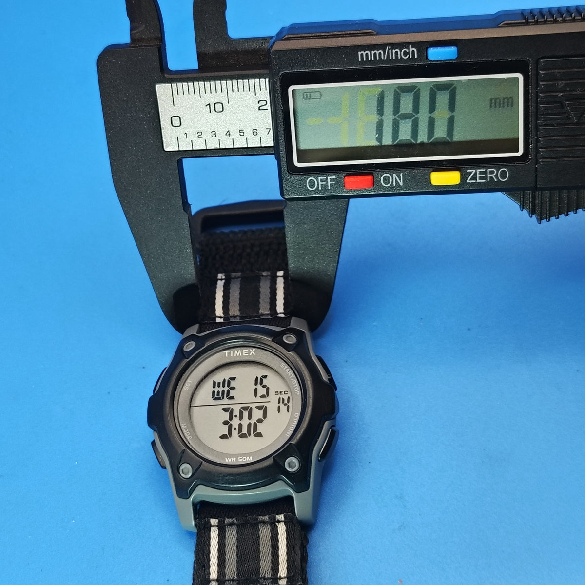 Vintage 1996 Timex Indiglo Sport 33mm Unisex Quartz Watch Fully Restored New Bat Clearance