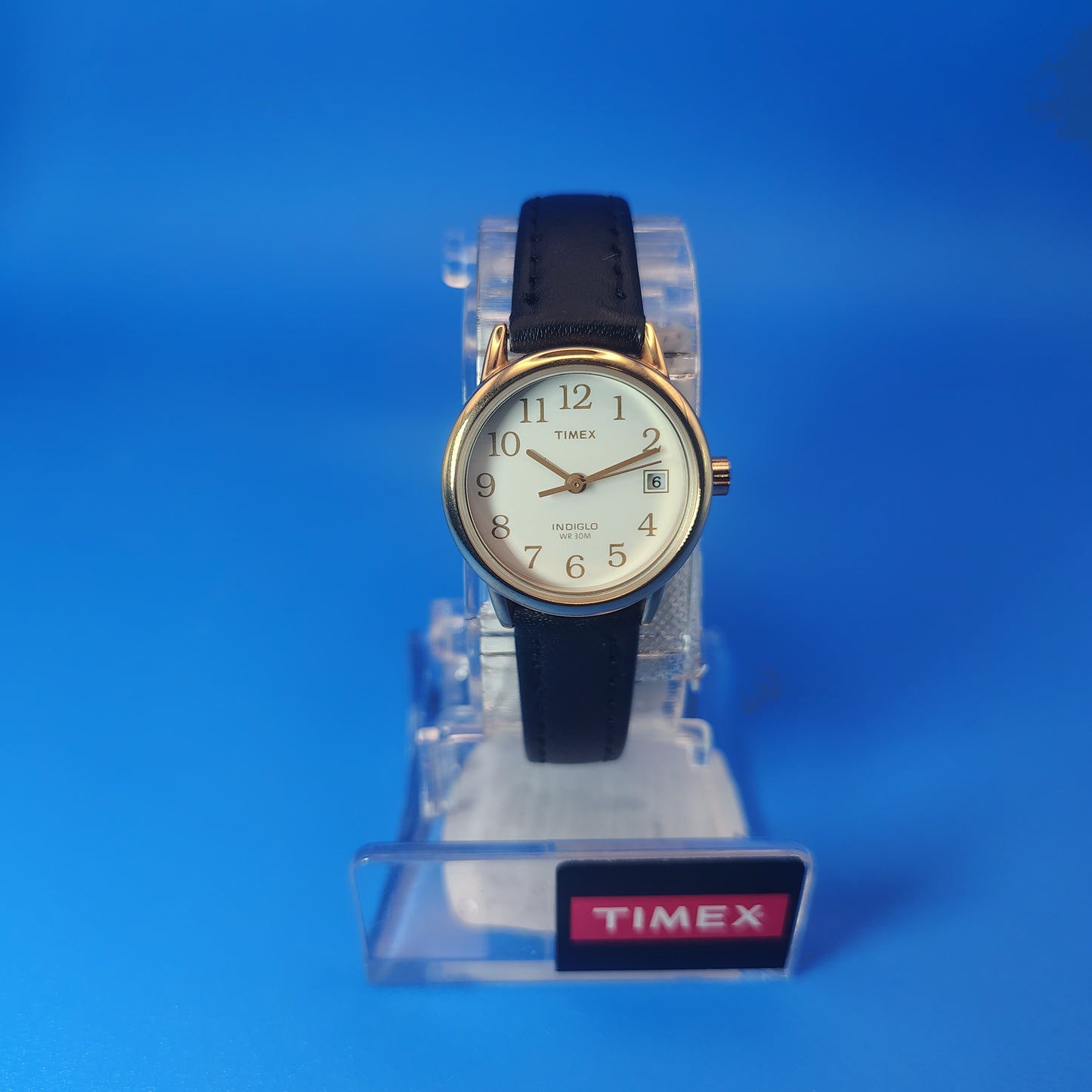 New! Vintage 2012 Timex Indiglo Easy Reader Date 25mm Women's Quartz Watch NOS