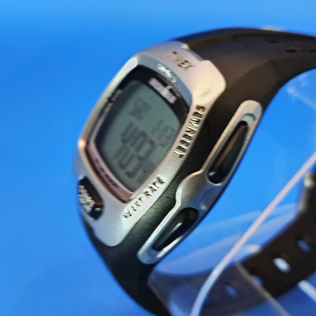 New! Vintage 2001 Timex IronMan 40mm Mens Digital Sport Watch Full Set NOS