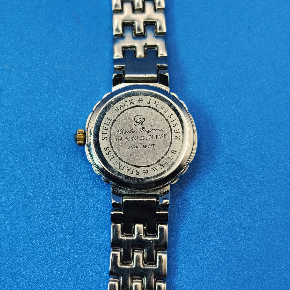 Vintage 1998 Charles Raymond 21mm Women's Quartz Watch Japan Movt Fully Restored