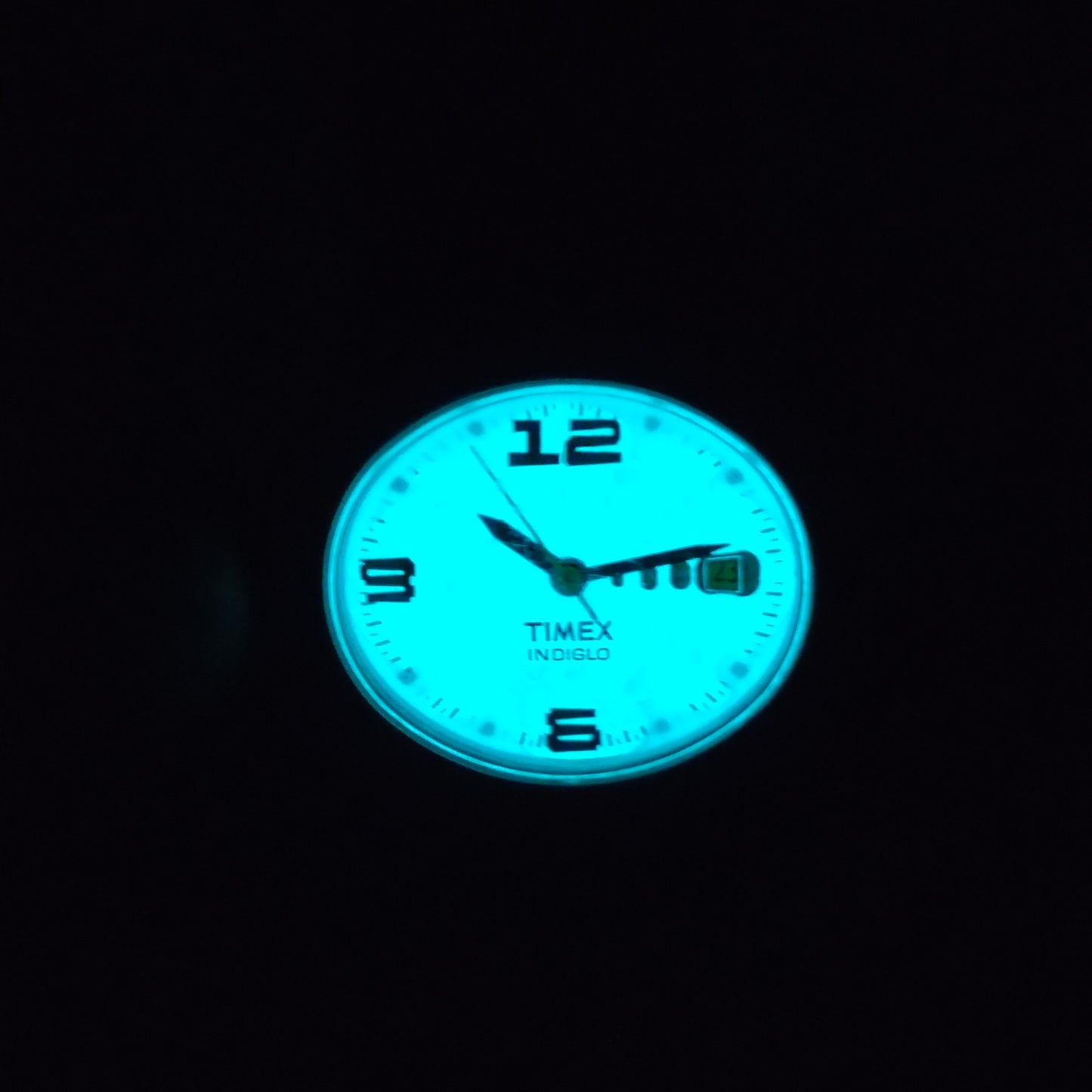 Vintage 1998 Timex Indiglo Y2K Pebble Case Date Quartz Sport Watch Restored