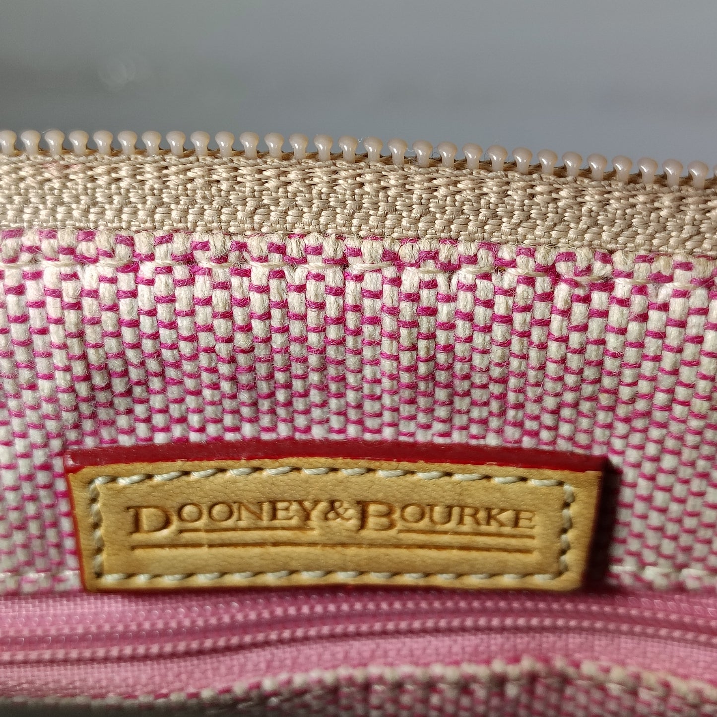 Vintage 2004 Dooney And Bourke Signature Barrel Bag DB Monogram Fully Restored