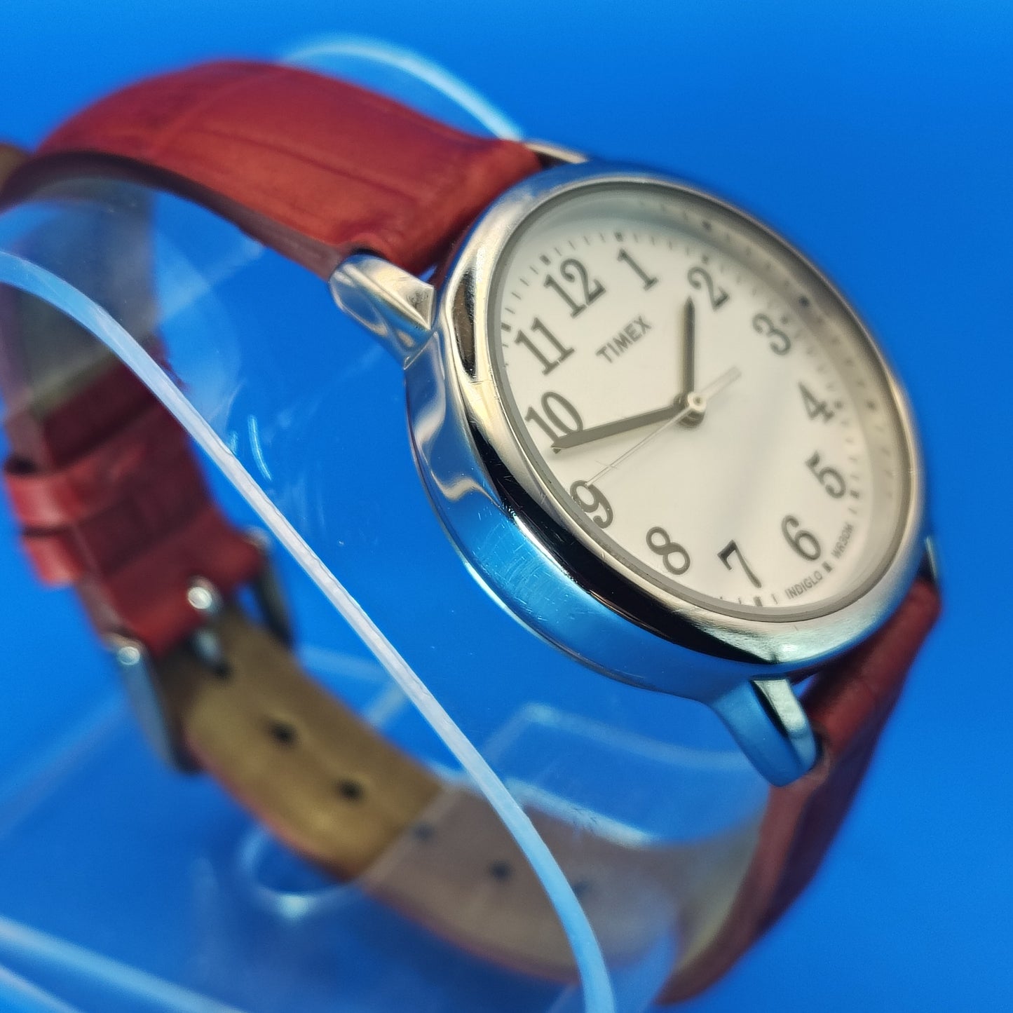 Vintage 2014 Timex Easy Reader 30mm Women's Quartz Watch Fully Restored