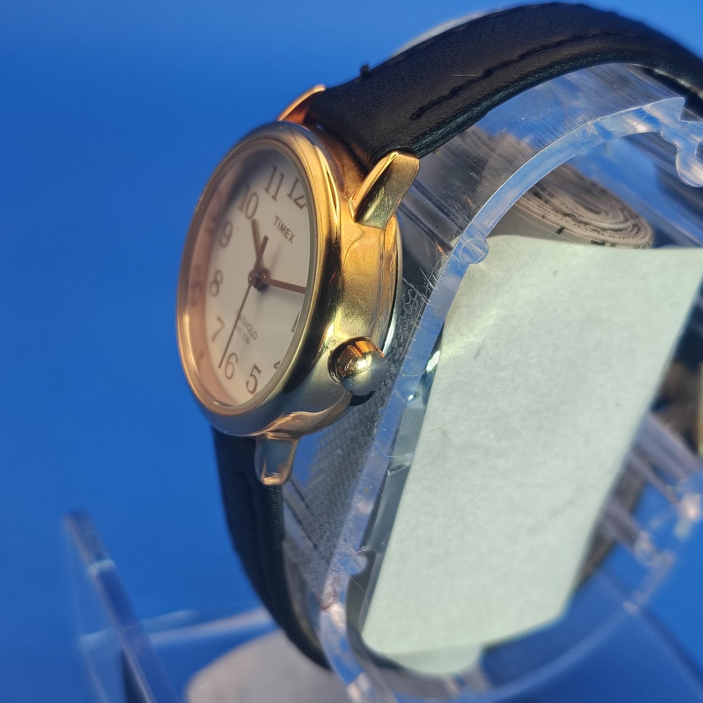New! Vintage 2012 Timex Indiglo Easy Reader Date 25mm Women's Quartz Watch NOS